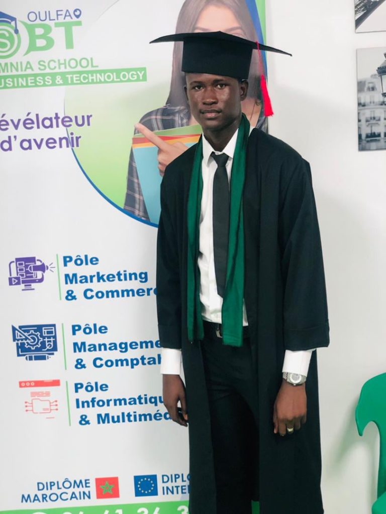 Diplômé en Masters Informatique à Casablanca