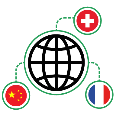 Partenaires Internationaux avec possibilité de poursuivre les études à l'étranger
